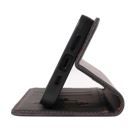 BETOPNICE 003 For Oppo A60 4G Case PU Leather Magnetic Auto-absorbed Phone Cover RFID Blocking Protection
