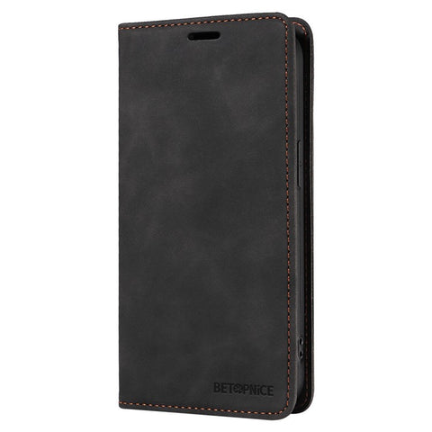 BETOPNICE 003 For Oppo A60 4G Case PU Leather Magnetic Auto-absorbed Phone Cover RFID Blocking Protection
