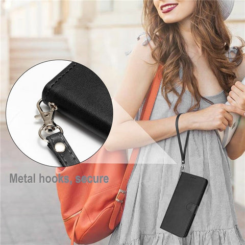 For OnePlus Nord N30 SE 5G / Oppo A79 5G / A2 5G PU Leather Case Folding Stand Wallet Anti-Fall Phone Cover