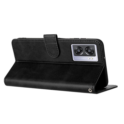 For Oppo A57 (2022) 5G / A77 5G / A57 4G / A57e 4G / A57s 4G / A77 4G / A77s 4G / OnePlus Nord N20 SE 4G Leather Phone Stand Case