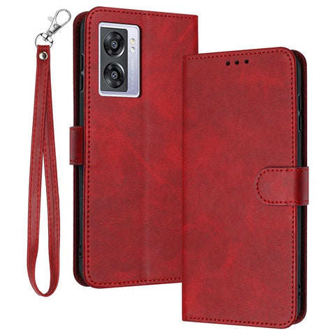 For Oppo A57 (2022) 5G / A77 5G / A57 4G / A57e 4G / A57s 4G / A77 4G / A77s 4G / OnePlus Nord N20 SE 4G Leather Phone Stand Case