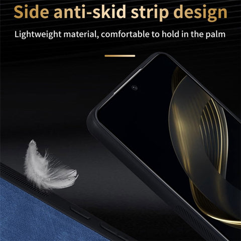 AZNS For Samsung Galaxy M55 5G / C55 5G / F55 5G Case Slim Soft TPU + PU Leather Back Cover