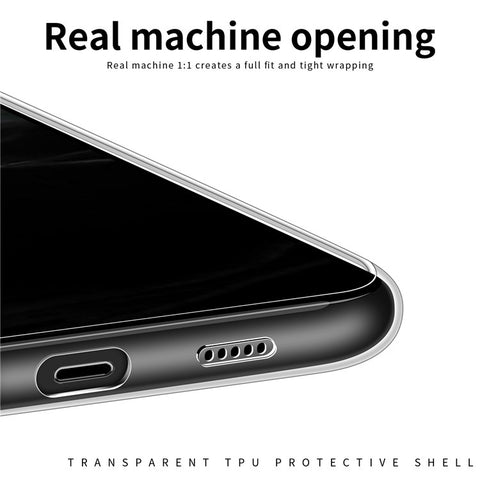 MOFI Cell Phone Case for Xiaomi Redmi Turbo 3 5G / Poco F6 5G Super Clear Cover TPU Mobile Phone Shell