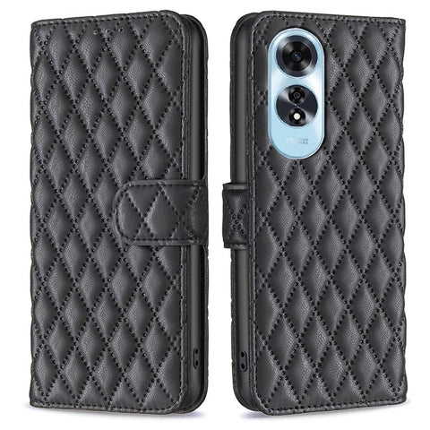 BINFEN COLOR BF Style-14 For Oppo A60 4G   Phone Case Wallet Anti-Scratch Phone Leather Cover