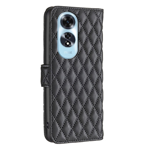 BINFEN COLOR BF Style-14 For Oppo A60 4G   Phone Case Wallet Anti-Scratch Phone Leather Cover