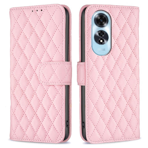 BINFEN COLOR BF Style-14 For Oppo A60 4G   Phone Case Wallet Anti-Scratch Phone Leather Cover