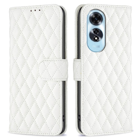 BINFEN COLOR BF Style-14 For Oppo A60 4G   Phone Case Wallet Anti-Scratch Phone Leather Cover