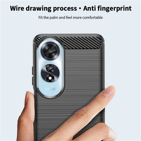 MOFI JK TPU Series-1 For Oppo A60 4G Case Brushed TPU Anti-Fall Phone Protective Cover