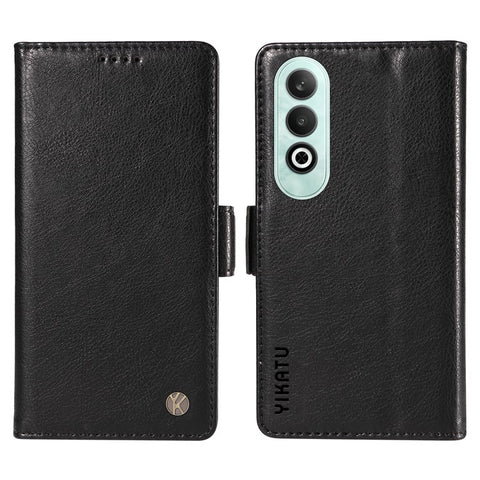 YIKATU YK-007 For OnePlus Nord CE4 5G Case PU Leather Litchi Texture Stand Magnetic Phone Cover