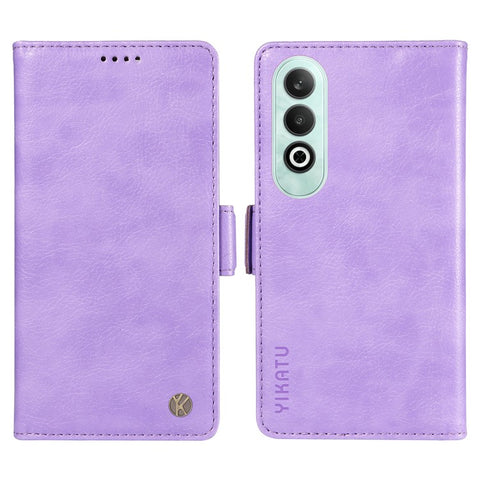 YIKATU YK-007 For OnePlus Nord CE4 5G Case PU Leather Litchi Texture Stand Magnetic Phone Cover