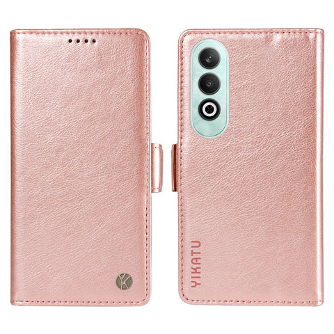 YIKATU YK-007 For OnePlus Nord CE4 5G Case PU Leather Litchi Texture Stand Magnetic Phone Cover