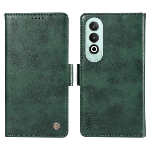 YIKATU YK-007 For OnePlus Nord CE4 5G Case PU Leather Litchi Texture Stand Magnetic Phone Cover