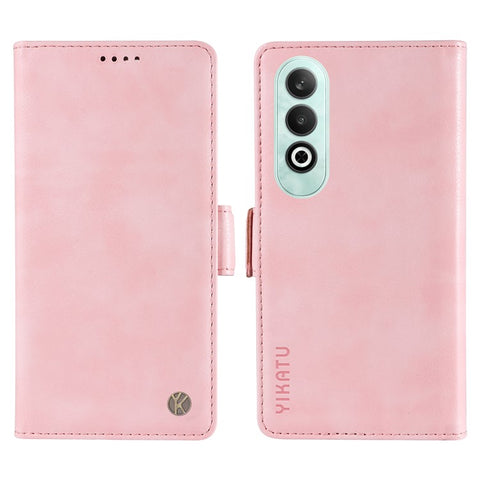 YIKATU YK-007 For OnePlus Nord CE4 5G Case PU Leather Litchi Texture Stand Magnetic Phone Cover