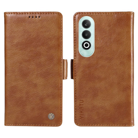 YIKATU YK-007 For OnePlus Nord CE4 5G Case PU Leather Litchi Texture Stand Magnetic Phone Cover