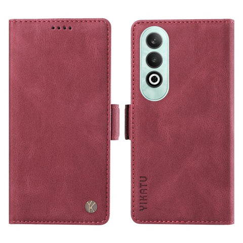 YIKATU YK-005 For OnePlus Nord CE4 5G Case Leather Folio Flip Stand Protective Phone Cover