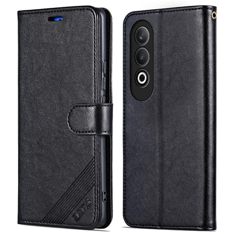 AZNS For OnePlus Nord CE4 5G / Oppo K12 Case PU Leather Magnetic Buckle Wallet Phone Cover