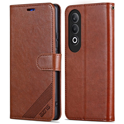 AZNS For OnePlus Nord CE4 5G / Oppo K12 Case PU Leather Magnetic Buckle Wallet Phone Cover