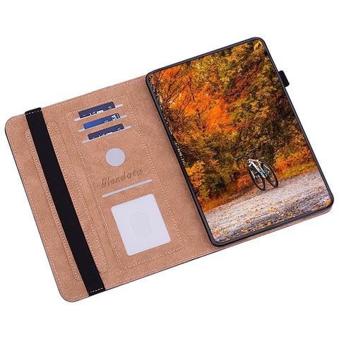 For Samsung Galaxy Tab S10 Lite / S10 FE / S9 FE / S9 Case Folio Stand PU Leather Pattern Tablet Cover