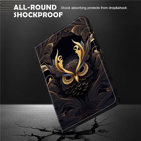 For Samsung Galaxy Tab S10 Lite / S10 FE / S9 FE / S9 Case Folio Stand PU Leather Pattern Tablet Cover