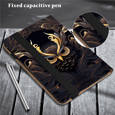 For Samsung Galaxy Tab S10 Lite / S10 FE / S9 FE / S9 Case Folio Stand PU Leather Pattern Tablet Cover
