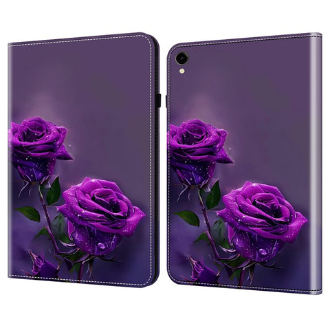For Samsung Galaxy Tab S10 Lite / S10 FE / S9 FE / S9 Case Folio Stand PU Leather Pattern Tablet Cover