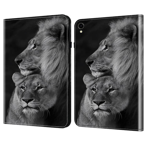 For Samsung Galaxy Tab S10 Lite / S10 FE / S9 FE / S9 Case Folio Stand PU Leather Pattern Tablet Cover