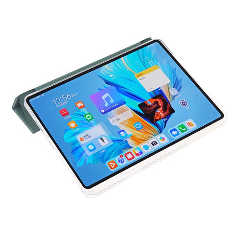 For Huawei MatePad 11.5 S (2025) / MatePad 11.5 S (2024) Case Tri-fold Stand PU Leather+TPU+Clear Acrylic Tablet Cover