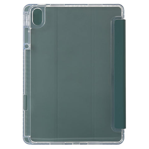 For Huawei MatePad 11.5 S (2025) / MatePad 11.5 S (2024) Case Tri-fold Stand PU Leather+TPU+Clear Acrylic Tablet Cover