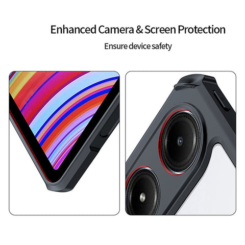 XUNDD For Xiaomi Redmi Pad Pro / Redmi Pad Pro 5G / Poco Pad Case TPU + PC Tablet Cover with Leather Kickstand