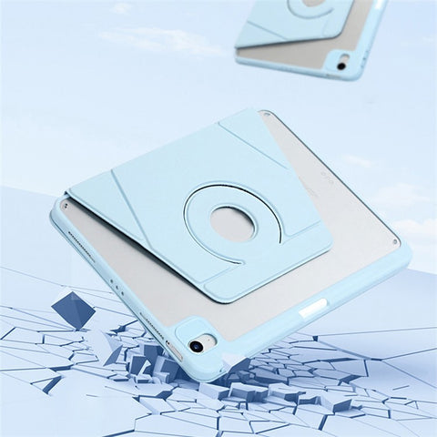 For iPad Air 11 (2026) / (2025) / (2024) Rotate Case Magnetic Detachable Leather Tablet Cover