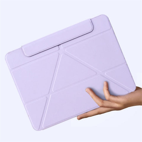 For iPad Air 13 (2026) / (2025) / (2024) Case PC+TPU+Leather Detachable Tablet Cover with Stand