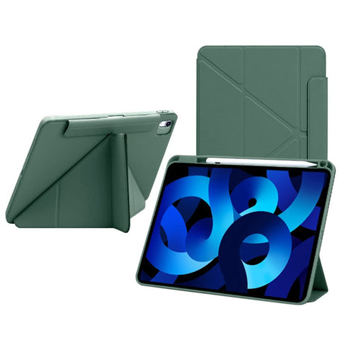 For iPad Air 13 (2026) / (2025) / (2024) Case PC+TPU+Leather Detachable Tablet Cover with Stand