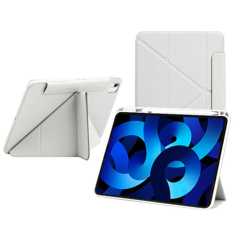 For iPad Air 13 (2026) / (2025) / (2024) Case PC+TPU+Leather Detachable Tablet Cover with Stand