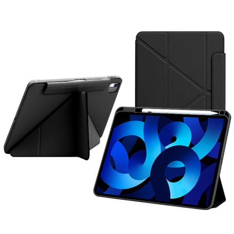 For iPad Air 13 (2026) / (2025) / (2024) Case PC+TPU+Leather Detachable Tablet Cover with Stand