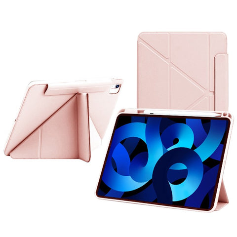 For iPad Air 13 (2026) / (2025) / (2024) Case PC+TPU+Leather Detachable Tablet Cover with Stand