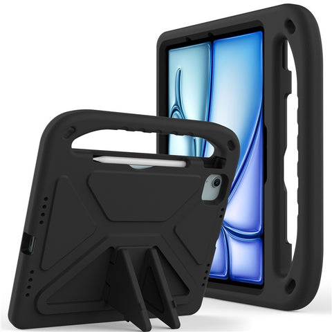For iPad Air 11 (2026) / (2025) / (2024) / Pro 11 (2025) / 11 (2024) Case Hand Grip Kickstand Tablet EVA Cover