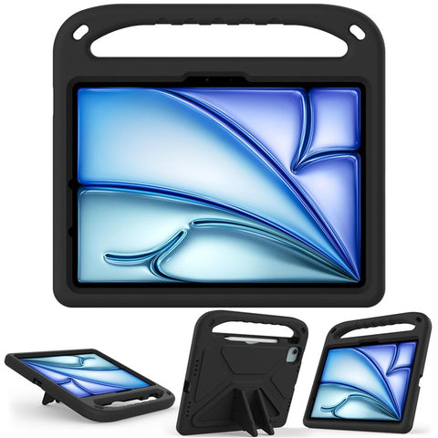 For iPad Air 11 (2026) / (2025) / (2024) / Pro 11 (2025) / 11 (2024) Case Hand Grip Kickstand Tablet EVA Cover