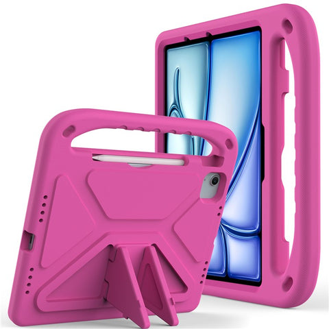 For iPad Air 11 (2026) / (2025) / (2024) / Pro 11 (2025) / 11 (2024) Case Hand Grip Kickstand Tablet EVA Cover