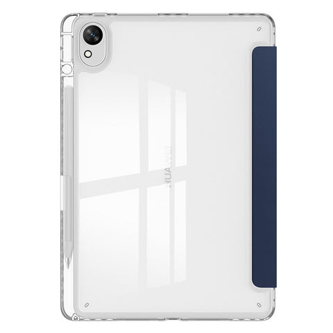 For Huawei MatePad 11.5 S (2025) / MatePad 11.5 S (2024) Case Clear Acrylic Leather Tablet Cover Support Auto Sleep / Wake