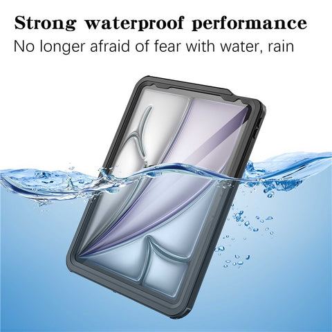 FS For iPad Air 11 (2026) / (2025) / (2024)  PC+PET+TPU Tablet Case IP68 Waterproof Cover