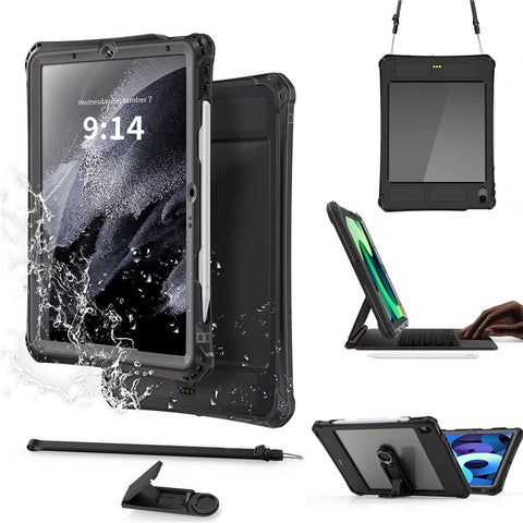 SHELLBOX For iPad Air 11 (2026) / (2025) / (2024) Case IP68 Waterproof Dustproof Shockproof Built-In Screen Protector