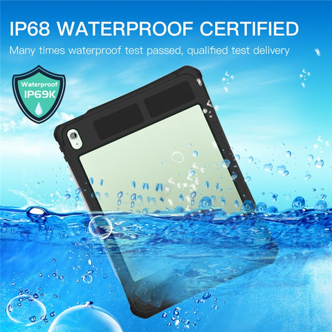 SHELLBOX For iPad Air 11 (2026) / (2025) / (2024) Case IP68 Waterproof Dustproof Shockproof Built-In Screen Protector