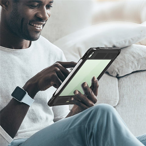 SHELLBOX For iPad Air 11 (2026) / (2025) / (2024) Case IP68 Waterproof Dustproof Shockproof Built-In Screen Protector