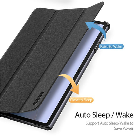DUX DUCIS Domo Series for Huawei MatePad 11.5 S (2024) Tablet Case Tri-Fold Stand Leather Shell
