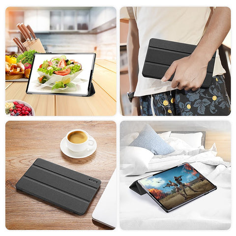 DUX DUCIS Domo Series for Huawei MatePad 11.5 S (2024) Tablet Case Tri-Fold Stand Leather Shell
