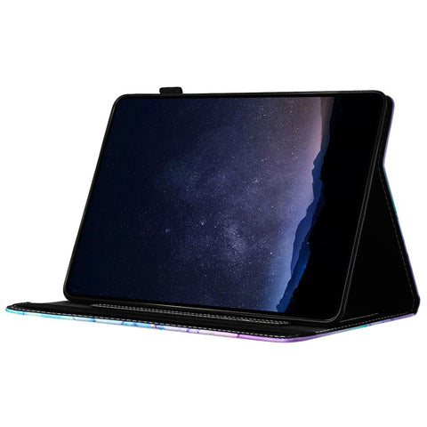 For Samsung Galaxy Tab A 10.1 (2016) T580 Case Business Folio Stand Marble Leather Tablet Cover