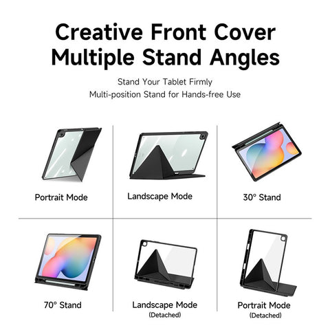 DUX DUCIS Magi Series for Samsung Galaxy Tab S6 Lite (2024) / (2022) / (2020) Case Origami Stand Leather Tablet Cover