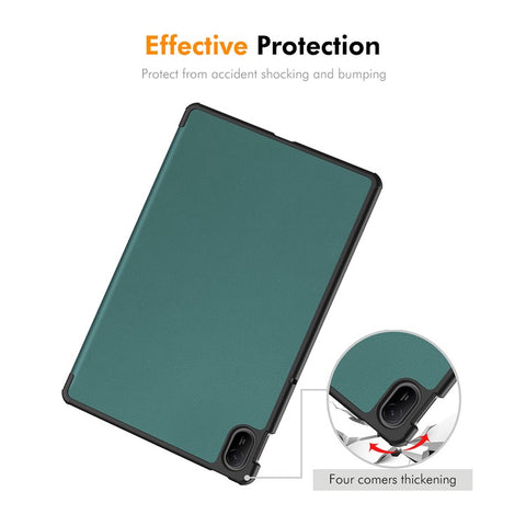 ENKAY HAT PRINCE For Huawei MatePad SE 11 Case PU Leather+PC Trifold Stand Tablet Cover