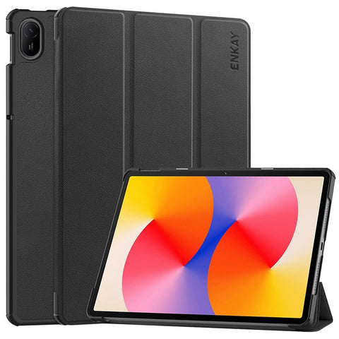 ENKAY HAT PRINCE For Huawei MatePad SE 11 Case PU Leather+PC Trifold Stand Tablet Cover