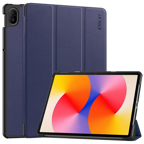 ENKAY HAT PRINCE For Huawei MatePad SE 11 Case PU Leather+PC Trifold Stand Tablet Cover